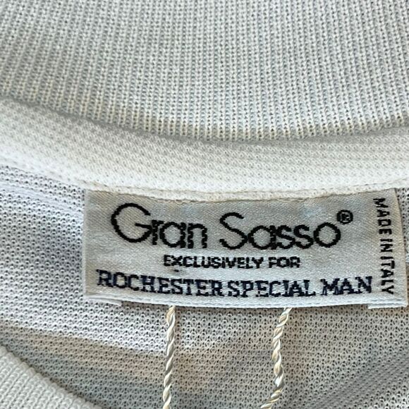 Gran Sasso Shirt 3XT Crew Neck Short Sleeve Italy T-shirt Lightweight Preppy - Picture 9 of 15